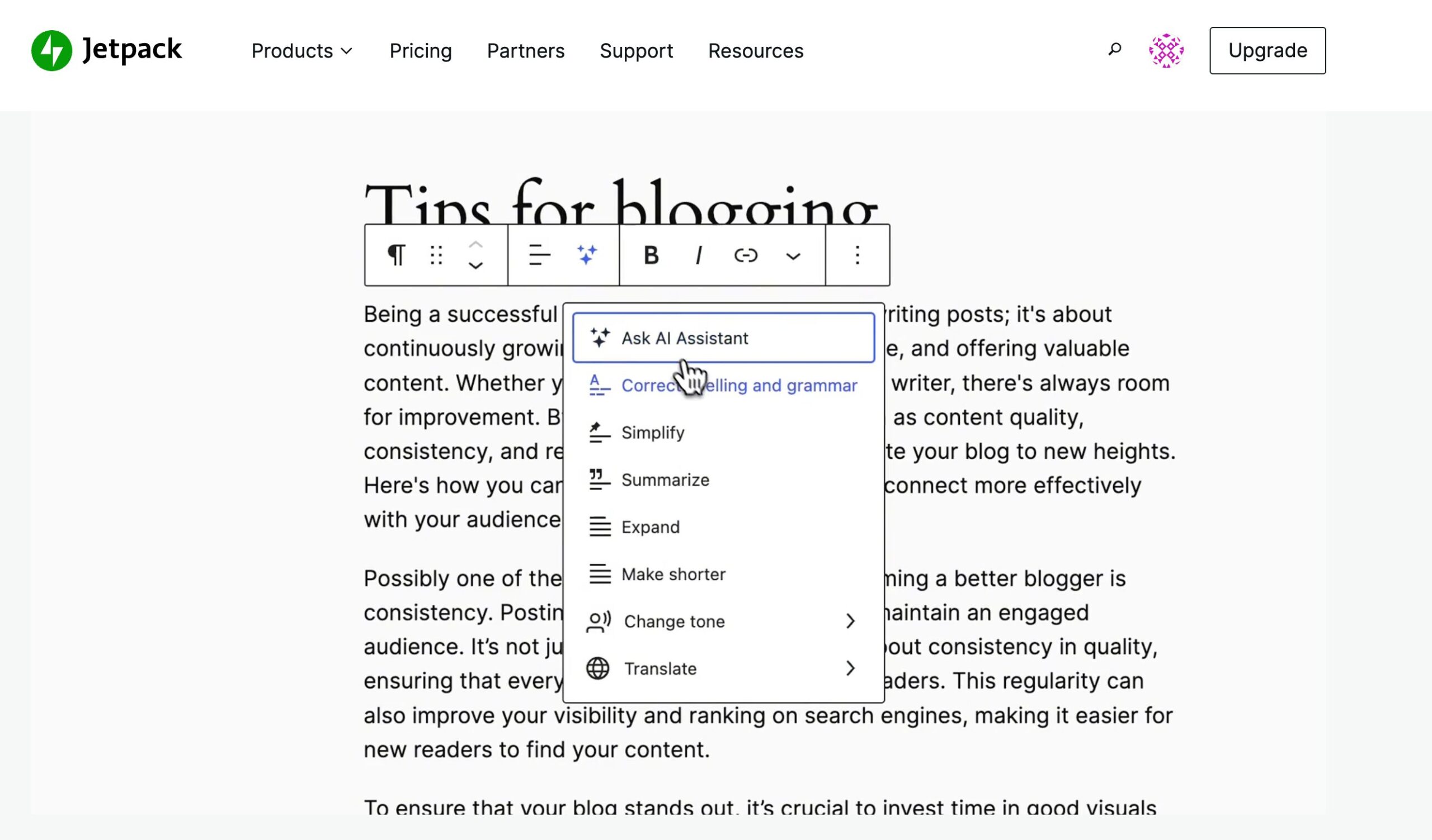 WordPress’s AI Assistant: Jetpack AI Review