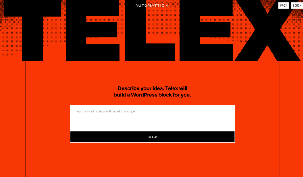 Wordpress Vibe Coding Telex